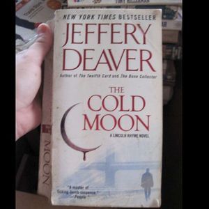 Jeffery Deaver the Cold Moon Mended Paperback Bundle for $1 Lincoln Rhyme Novel